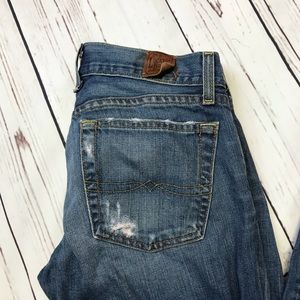 Lucky brand distressed lil Maggie jeans 4